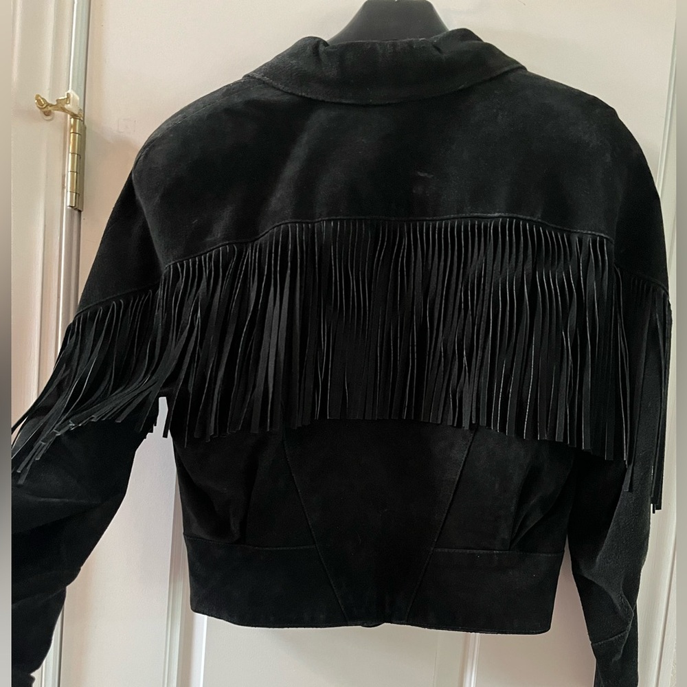 Fringe suede jacket - Picture 3 of 4